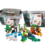 Σετ Tουβλάκια με ζωάκια για παιδιά (GLA0030)