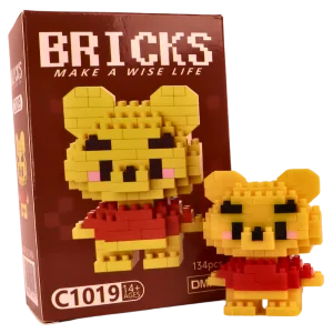 Mini Bricks Φιγούρα Αρκουδάκι – 134 Κομμάτια MB070