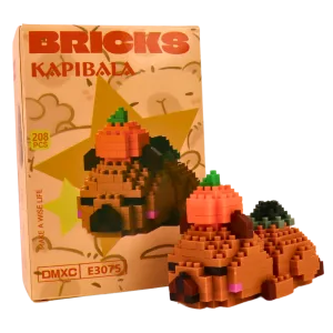 Mini Bricks Φιγούρα Καπιμπάρα – 208 Κομμάτια MB080
